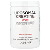 Codeage, Sport, Liposomal Creatine Powder, Unflavored, 1 lb (455 g)