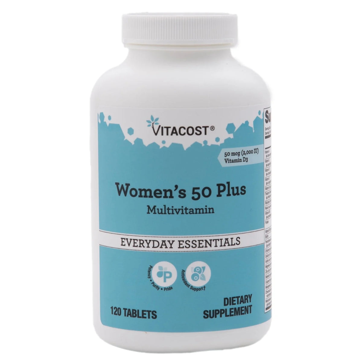 Vitacost, Women's 50 Plus Multivitamin, 120 Tablets